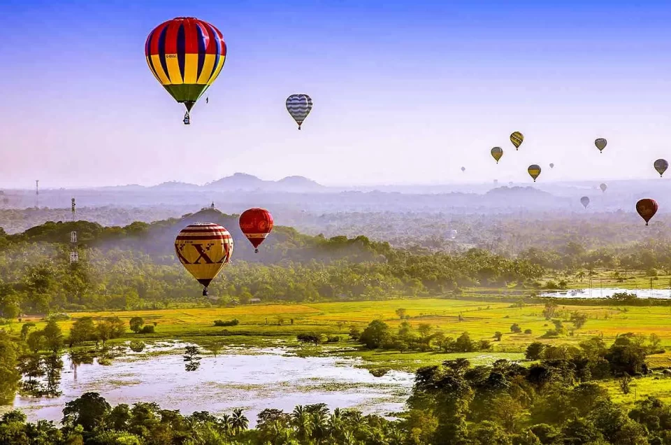 Experience Sri Lanka from Above: Hot Air Ballooning with Ditto Travels